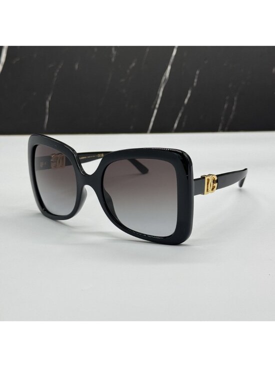 Dolce&Gabbana DG6193U 501/8G Black Butterfly Sunglasses Authentic NEW main image 9